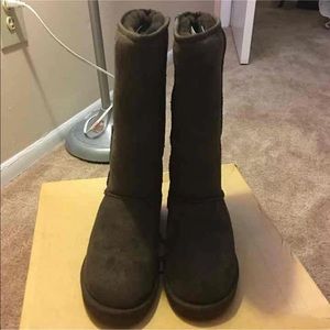 Women Classic Tall UGG Boots (Brown)